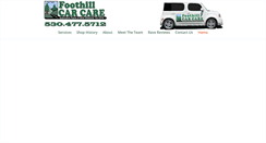 Desktop Screenshot of foothillcarcare.com